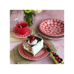 Set Vajilla 30 Piezas Platos y Tazas Renda Oxford en internet