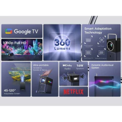 Imagen de Projector A1 Resolución 1080P FHD Certificado Google TV y Netflix TCL