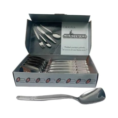 Set Cucharas de Helado x 6 Piezas Acero Inoxidable 65018 Gamuza - comprar online