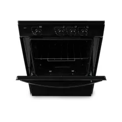 Cocina 56 Cm Negra 3 Hornallas 5507F Florencia - DISMAR