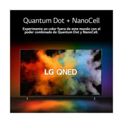 Imagen de Smart Tv QLed 75" AI UHD 4K ThinQ α7 Generación 9175QNED80 LG
