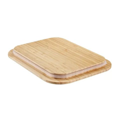 Fuente de Vidrio Refractario Herméticos x 2 Unidades Tapa de Bambú Electrolux - tienda online