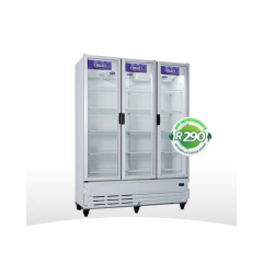 Exhibidora Vertical 3 Puertas 1168 Litros Led MT 42 Inelro - DISMAR