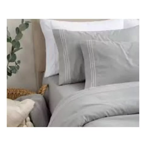 Juego de Sabanas King 2x2 700 HQ TRIPLE FESTON BORDADO