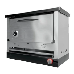 Horno Pizzero a Gas 6 Moldes Acero Morelli - comprar online