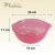 Bowl Rosa de Glitter tigela pote super resistente - comprar online