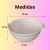 Bowl Tigela Marmorizado Rosado Saladeira Multiuso - comprar online