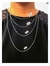 Kit conjunto cruz cravejada 45cm e argola redonda banhado ouro 18k - loja online