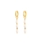 AROS PERLA CHAIN ORO (X2)