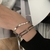 PULSERA CUBICO PLATA - comprar online