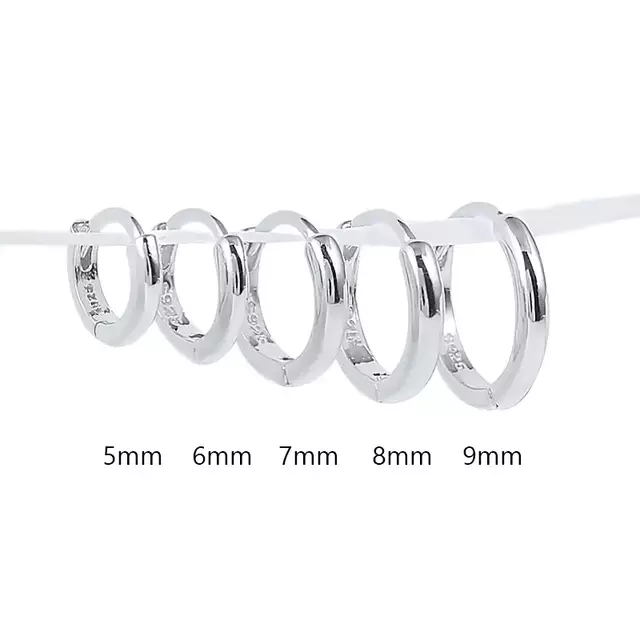 Aros Lisos Plata (X2) thumbnail 2
