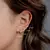 AROS LISOS ROSE GOLD (X2)