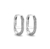 AROS CRUSH CUBIC PLATA (X2)