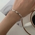 PULSERA CUBICO PLATA