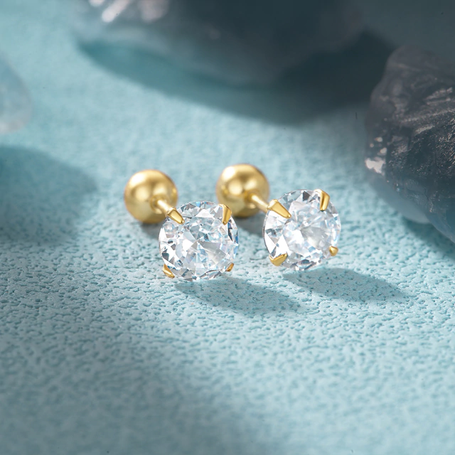 Aros Mini Cubic Oro (X2) thumbnail 2