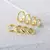 AROS LISOS PLATA (X2)