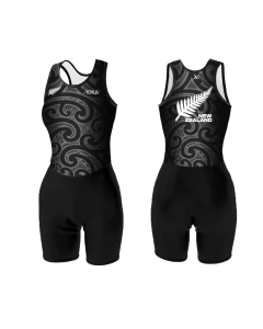 Macaquinho Sport Line Feminino Nova Zelândia Preto - comprar online