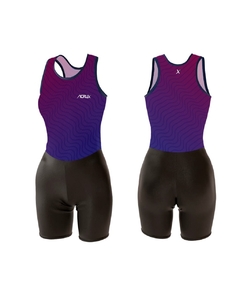 Macaquinho Sport Line Feminino roxo