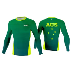 Camisa de Compressão Manga Longa Masculina Australia