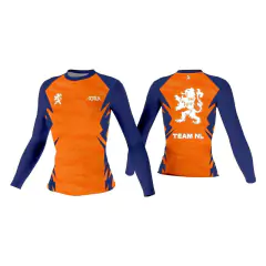 Camisa de Compressão Manga Longa Feminina holanda