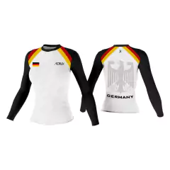 Camisa de Compressão Manga Longa Feminina Alemanha