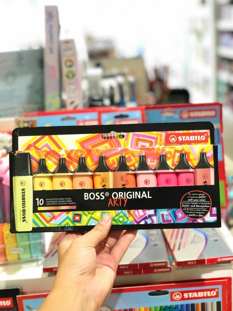 Resaltadores STABILO BOSS " ARTY " x10