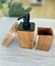 Jabonera de acacia Rectangular doble CONCEPTO - VICA