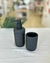 Dispenser simil piedra Redondo negro CONCEPTO - VICA