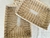 Set Bandejas rectangulare Seagrass con Blanco MISHK x2 - comprar online
