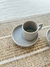 Taza y Plato Granite Net MISHKA 110ml - comprar online