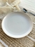 Imagen de Plato Playo Chenini Blanco Borde Natural MISHKA