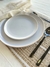 Plato de Postre Chenini Blanco Borde Natural MISHKA - VICA