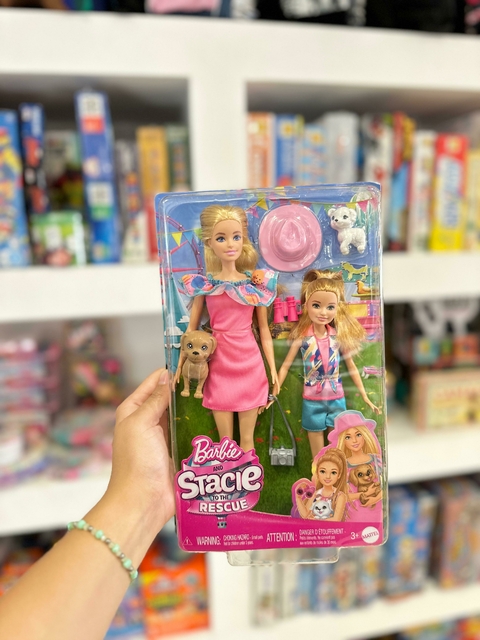 Muñeca BARBIE y Stacie al rescate MATTEL - comprar online