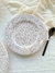 Plato de Postre borde ancho Bitlis MISHKA - comprar online