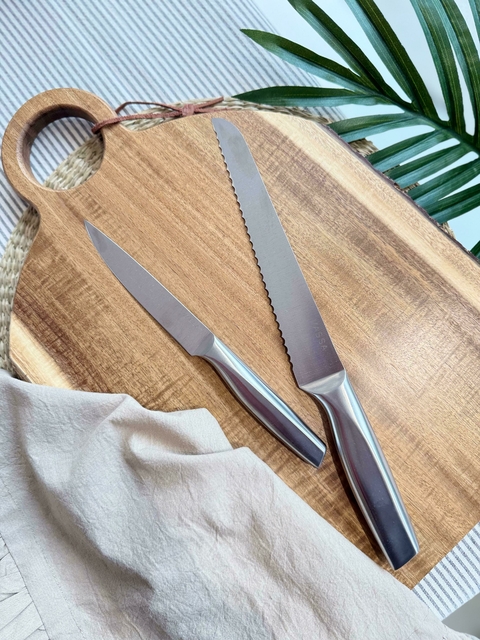 Tabla de acacia con corteza CONCEPTO 44x33cm - comprar online