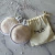 Mini Pads Reutilizables - Polar Beige con Rosa bebé