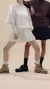 MNMAL Box Shorts Off White na internet