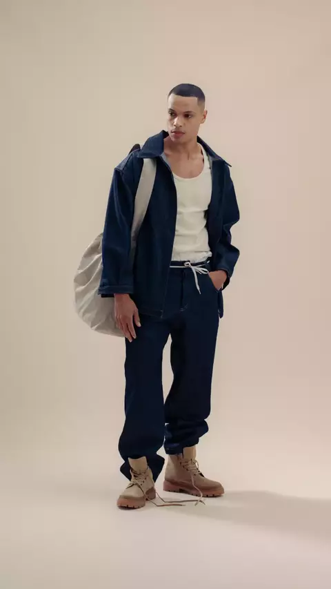 MNMAL Camiseta Regata Aveia