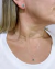 Conjunto Feminino Ponto de Luz Turquesa: Colar e Brinco em Prata 925 - comprar online