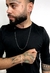 Conjunto Veneziana 1mm 70cm e Pulseira Grumet 2mm com Par de Brinco Zircônia Redondo - Prata 925 - loja online