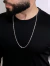 Corrente 3x1 3mm em Prata 925 - Monândy Joias | Seu estilo, sua confiança.