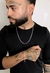 Conjunto 3x1 3mm 60cm e Par de Brinco Zircônia Redondo - Prata 925 - loja online