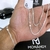 Imagem do Conjunto Grumet 2mm: Corrente e Pulseira - Prata 925