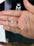 Kit Pulseira 3x1 3mm e Par de Brinco Zircônia Redondo - Prata 925 - loja online