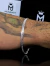 Pulseira Grumet Elo Duplo 4mm 21cm em Prata 925