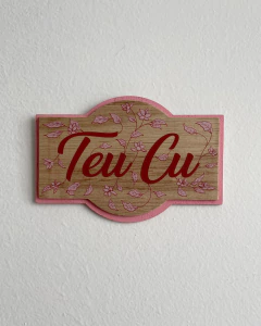 Placa Teu Cu Folklore + Bruno Kim - comprar online