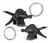 PAR DE SHIFTER SHIMANO M2010 ALTUS 3X9 CON VISOR 27VEL