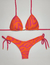 Biquíni Cortininha Estampado - Laranja | Rosa