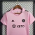 Camisa infantil + Calção Inter Miami Home 23/24 Adidas Unissex - Rosa na internet