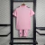 Camisa infantil + Calção Inter Miami Home 23/24 Adidas Unissex - Rosa - comprar online